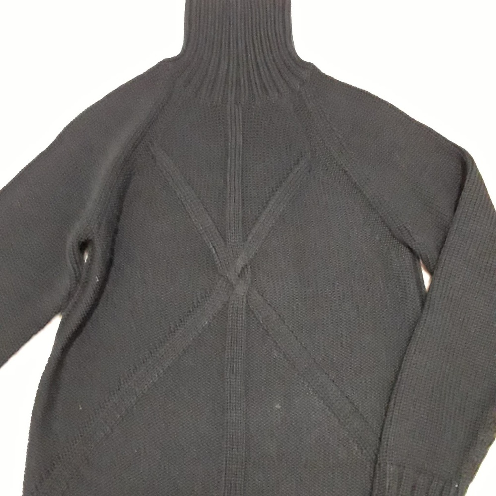 Black Turtleneck Sweater,  M